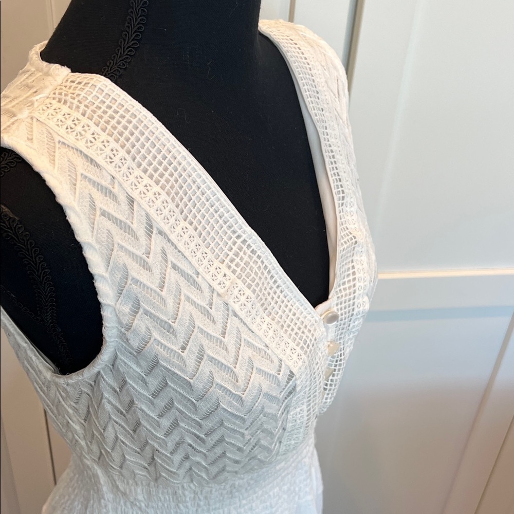 J Gee J. Gee White Sleeveless White Midi Size PL - Picture 5 of 10